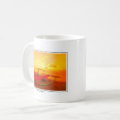 Mug Coucher du soleil dans Kuta (Devant gauche)