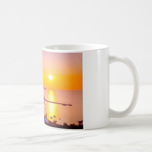 Mug Coucher du soleil dans Mykonos, Grèce