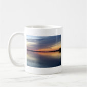 Mug Coucher du soleil de Champlain de lac d'Alburgh, (Gauche)