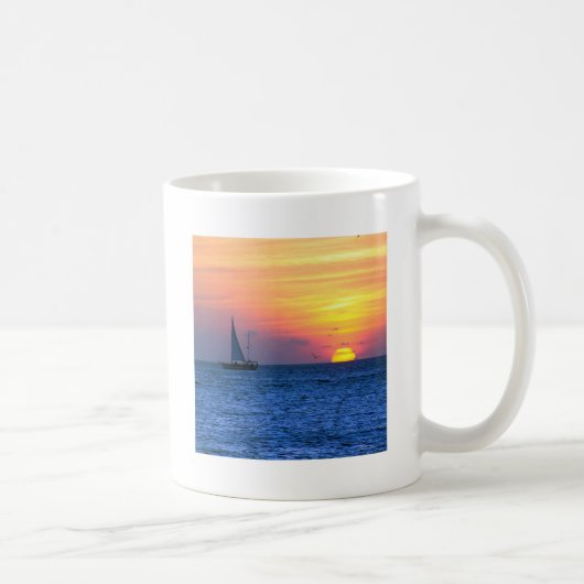 Mug Coucher du soleil de Key West (Droite)