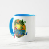 Mug Coucher du soleil de Key West (Devant gauche)