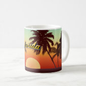 Mug Coucher du soleil de la Floride (Devant droit)