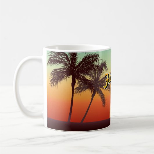 Mug Coucher du soleil de la Floride (Gauche)