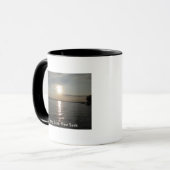 Mug Coucher du soleil de lac Cayuga (Devant gauche)