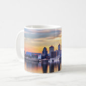 Mug Coucher du soleil de Louisville (Devant gauche)