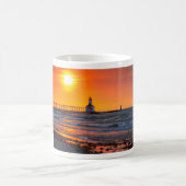 Mug Coucher du soleil de phare (Centre)