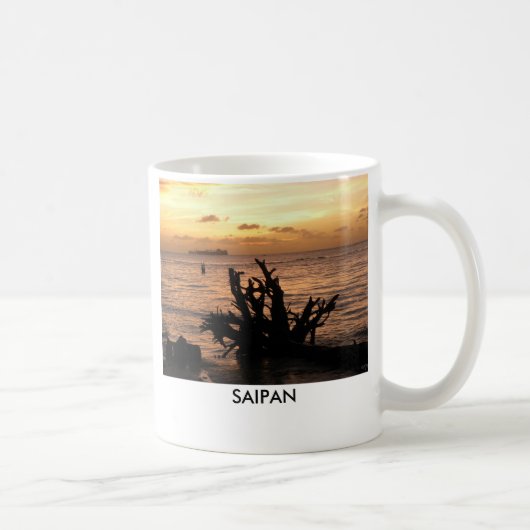 MUG COUCHER DU SOLEIL DE SAIPAN (Droite)