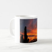 Mug Coucher du soleil de Tasse-Flambage avec les (Devant gauche)