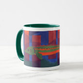 Mug Coucher du soleil d'esturgeon (Devant gauche)