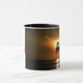 Mug Coucher du soleil d'Hawaï (Centre)