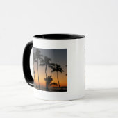 Mug Coucher du soleil hawaïen (Devant gauche)