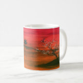 Mug Coucher du soleil japonais (Devant droit)