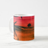Mug Coucher du soleil japonais (Devant gauche)