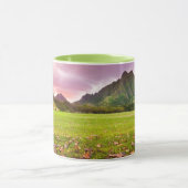 Mug Coucher du soleil jurassique (Centre)