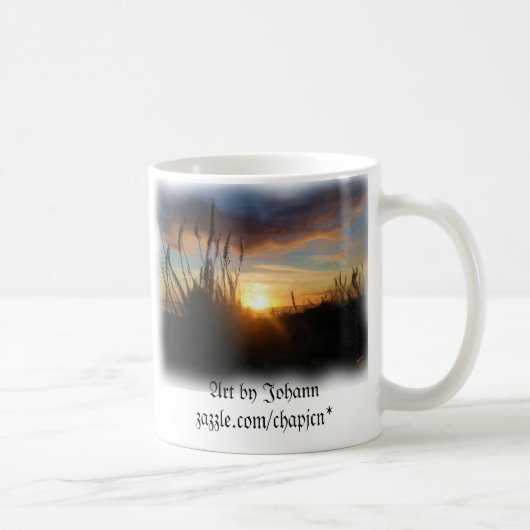 Mug Coucher du soleil Pacifique de verger (Droite)