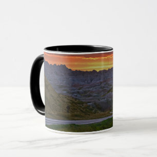 Mug Coucher du soleil, parc national des Badlands