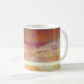 Mug Coucher du soleil peint (Devant droit)