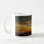 Mug Coucher du soleil sur le bruit (Gauche)