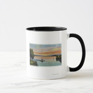 Mug Coucher du soleil sur le lac