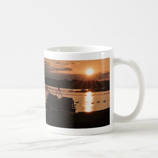 Mug Coucher du soleil sur les docks (Droite)