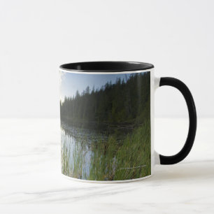 Mug Coucher du soleil sur un petit lac