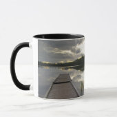 Mug Coucher du soleil sur un petit lac (Gauche)