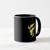Mug Couches de conscience – Énergie cosmique abstraite (Devant droit)