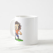 Mug Coucou en V pour les femmes hérisson (Devant gauche)