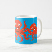 Mug Coucou rouge souriant Octopus Thunder_Cove (Devant droit)