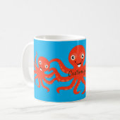 Mug Coucou rouge souriant Octopus Thunder_Cove (Devant gauche)