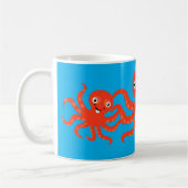 Mug Coucou rouge souriant Octopus Thunder_Cove (Gauche)