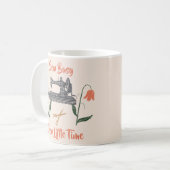 Mug Coudre Enthousiaste-Coudre Occupé, Peu De Temps (Devant gauche)
