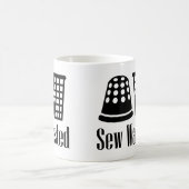 Mug Coudre gaspillé Couture et boisson (Centre)