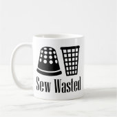 Mug Coudre gaspillé Couture et boisson (Gauche)