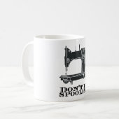 Mug Coudre - Ne soyez pas effrayé (Devant gauche)