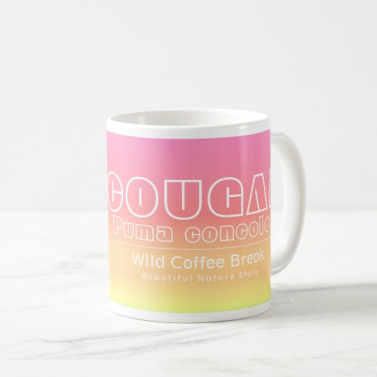 Mug COUGAR [Classic Mug] (Devant droit)