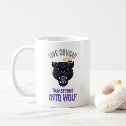 Mug cougar live (Avec donut)