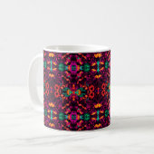 Mug Couleur Abstraite vive (Devant gauche)