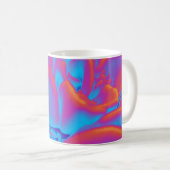 Mug Couleur arc-en-ciel plante Succulent (Devant droit)