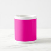 Mug Couleur Arrière - plan FF0099 Fuchsia Magenta Hot  (Centre)