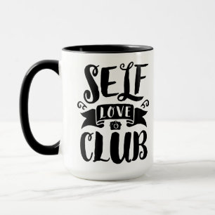 Mug Couleur Arrière - plan personnalisé Self Love Club