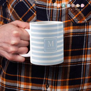 Mug Couleur Bleue Poudre pour Bébé Légère et Douce du