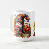 MUG COULEUR BRILLANTE PATCHWORK FALL GNOMES (Devant gauche)