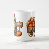 MUG COULEUR BRILLANTE PATCHWORK FALL GNOMES (Centre)