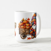 MUG COULEUR BRILLANTE PATCHWORK FALL GNOMES (Devant droit)