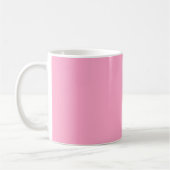 Mug Couleur carnation rose solide | Classique | Élégan (Gauche)