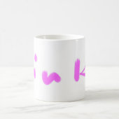 Mug COULEUR Collection Musique rose (Centre)