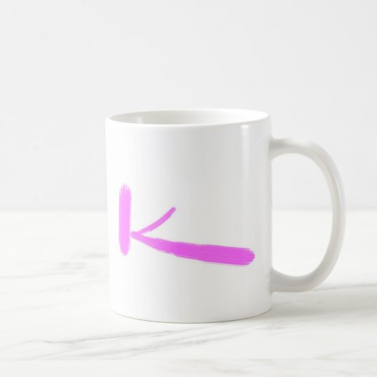 Mug COULEUR Collection Musique rose (Droite)