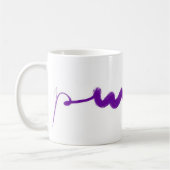 Mug COULEUR Collection Musique violette (Gauche)