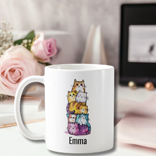 Mug Couleur Cute Chats Chat Maman Pet Lover Personnali